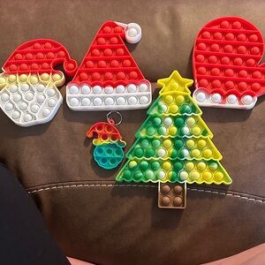 Christmas Pop It Fidget Toy Set